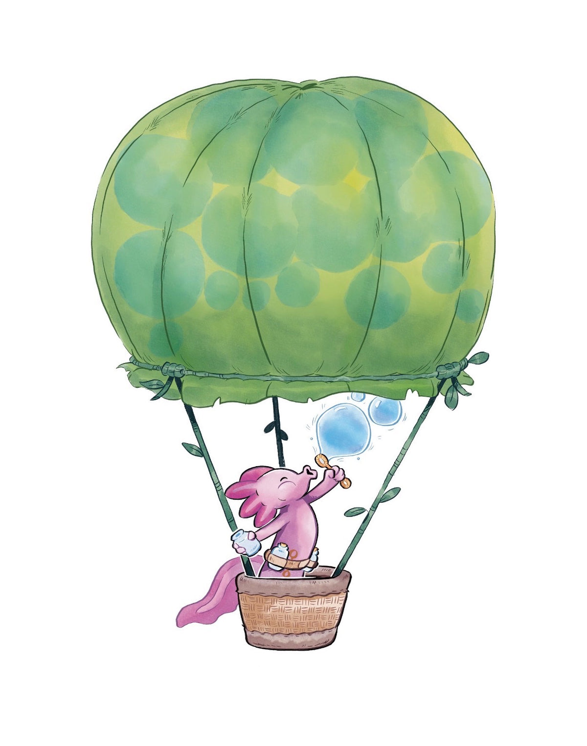 Axolotl Balloon