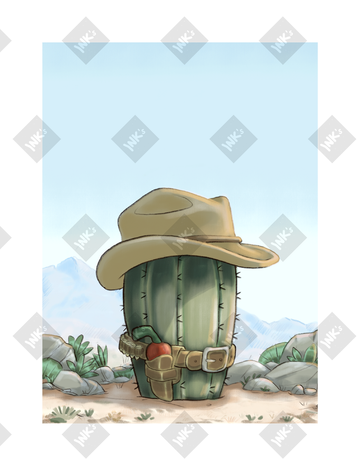 (ss-008) Barrel Cactus